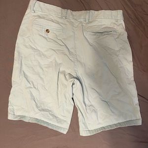 blue shorts